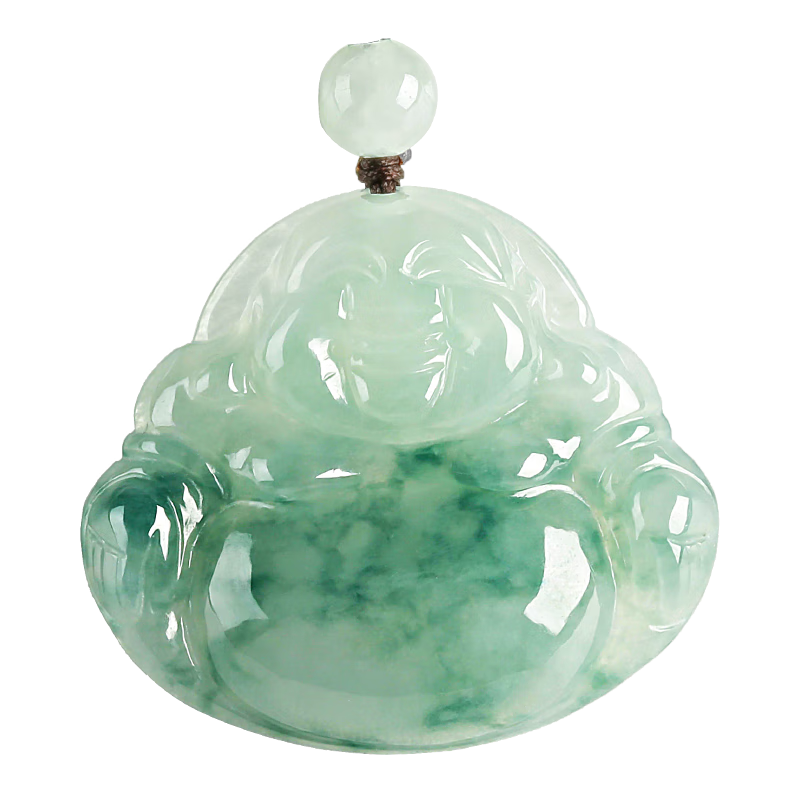 翡翠吊坠价格走势及历史销量分析-老坑冰种翡翠玉佛吊坠-女款弥勒笑佛公玉坠子|可以查询翡翠吊坠历史价格的网站