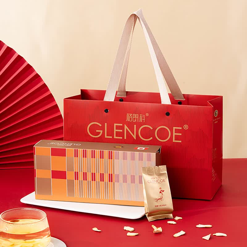 格朗科五年特级西洋参片 加拿大进口独立小袋礼盒装 送长辈滋补实用便携 【日常滋补款】5年小片90克 5g*18袋 进口加拿大西洋参（咨询有礼）