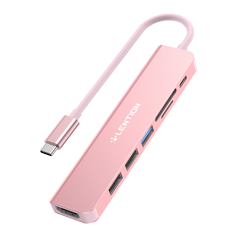 PLUS ʢƻMACBOOKʼǱType-Cչusb3.0չ hdmi4kͶתתSD/TF70.23Ԫ