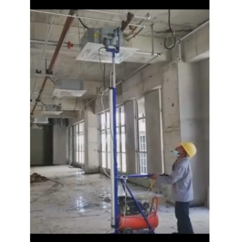 适之电锤支架吊顶打眼神器自动升降机植筋打孔冲击钻气动架子 【1号】