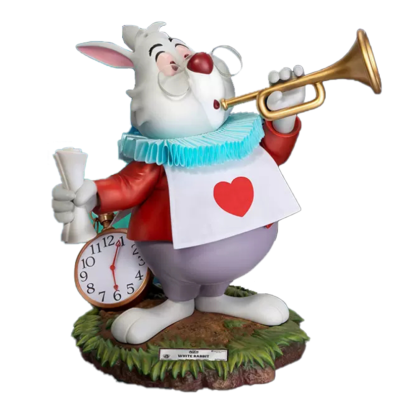 野兽王国【预定】爱丽丝梦游仙境 白兔先生 迪士尼收藏雕像手办摆件