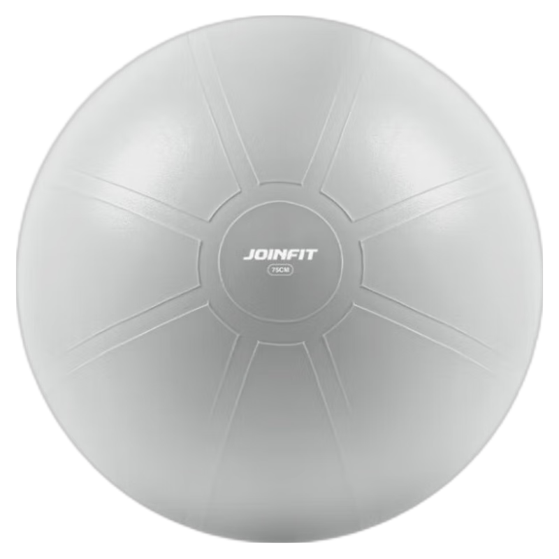 捷英飛瑜伽球 加厚防滑防爆核心穩定訓練健身球 瑜伽輔助助產(chǎn)彈力球 云層灰75CM