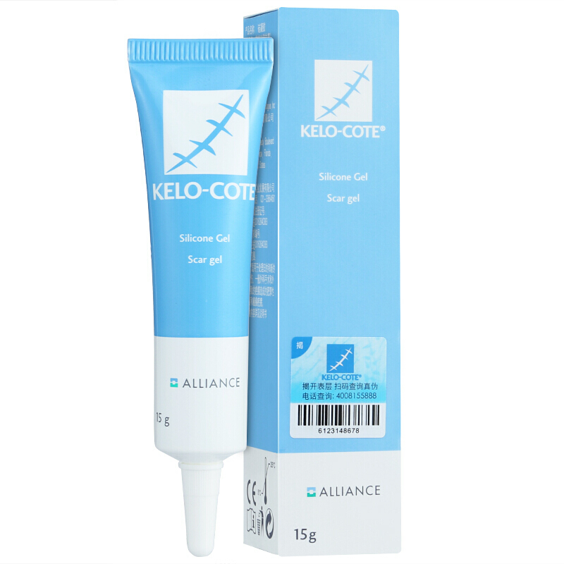 kelocote芭克 硅胶软膏15g 硅凝胶凹凸疤痕膏伤疤儿童手术烫伤 1盒