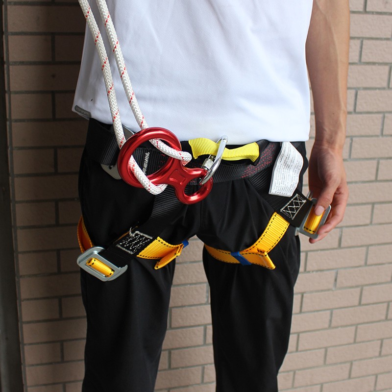 巨木车载 救援安全绳配件速降套装下半身安全带八字环缓降器 汽车装饰