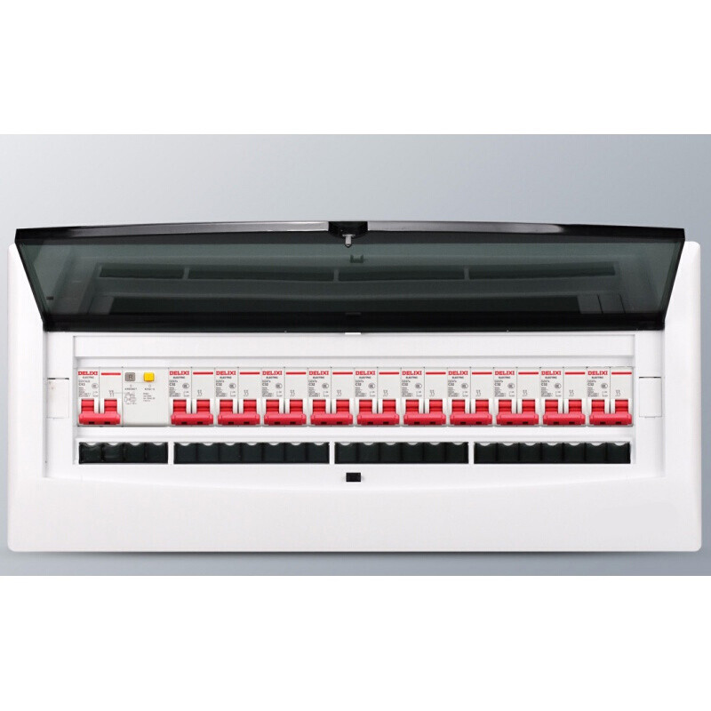 24位暗装配电箱成套 2p63a漏保10路空气开关盒子家用强电箱