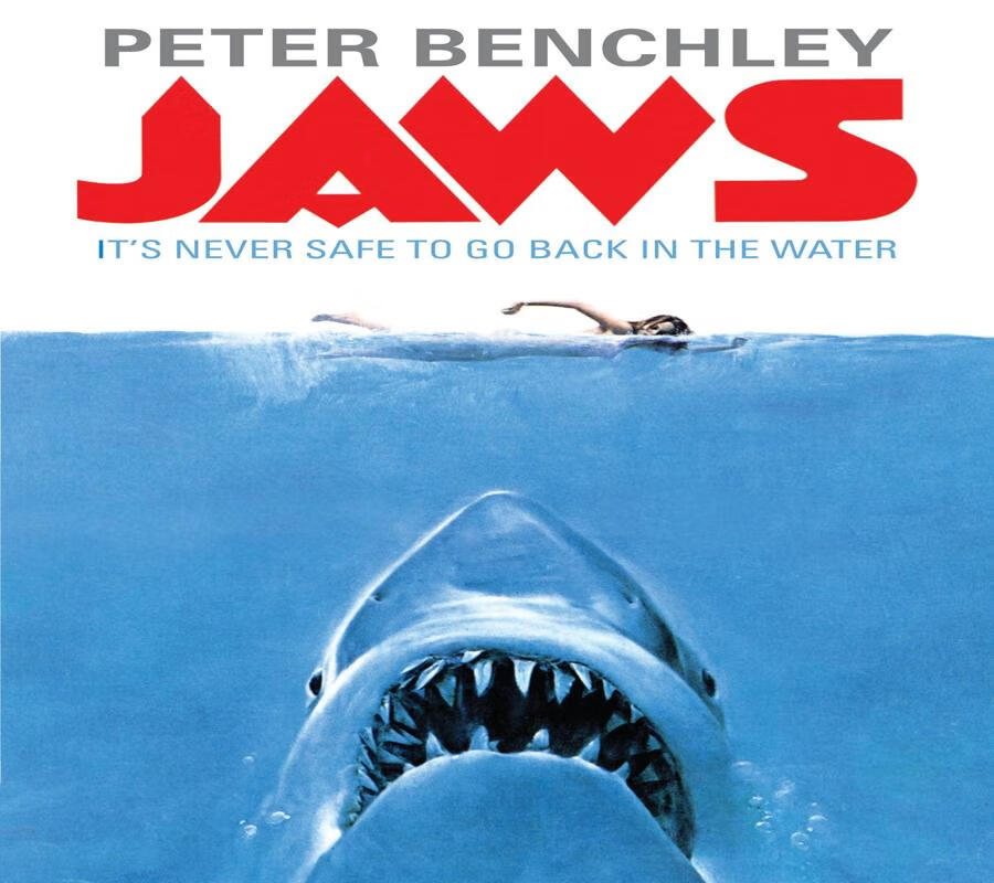 英文原版 jaws 大白鲨 斯皮尔伯格电影原著 peter benchley