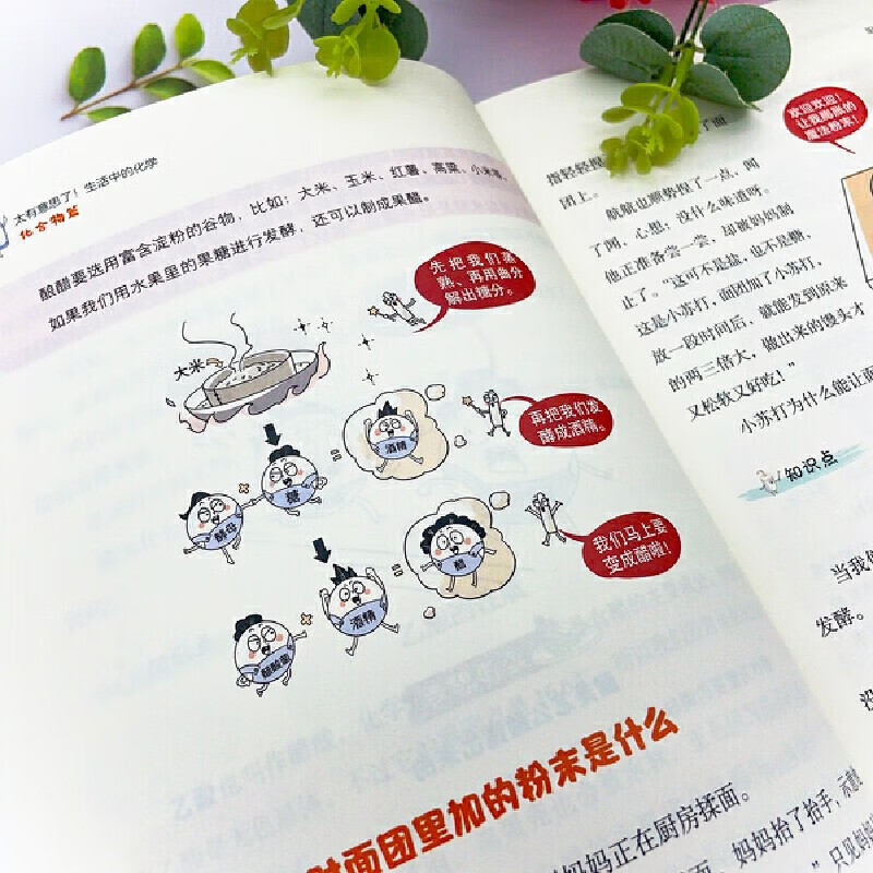 太有意思了！生活中的化学六册 儿童科普百科全书 漫画故事导入 从生活入手对化学早“开窍”彩虹糖童书详情图