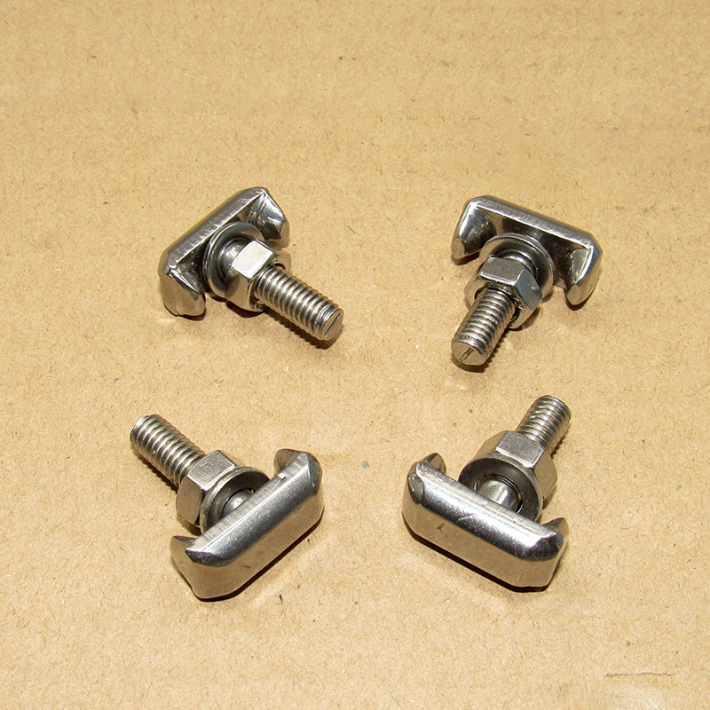 适用于汽车电动电瓶螺丝t型螺丝电瓶桩头夹头 正负极接头螺丝夹子 【1