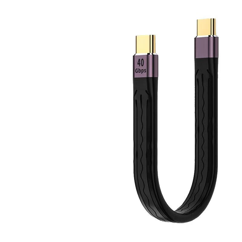 ʯ��TYPE-C 4.0���Թ����� 40Gbȫ��������Ƶ������ USB4����˫ͷtype-c 100W 8K 60HZ ���