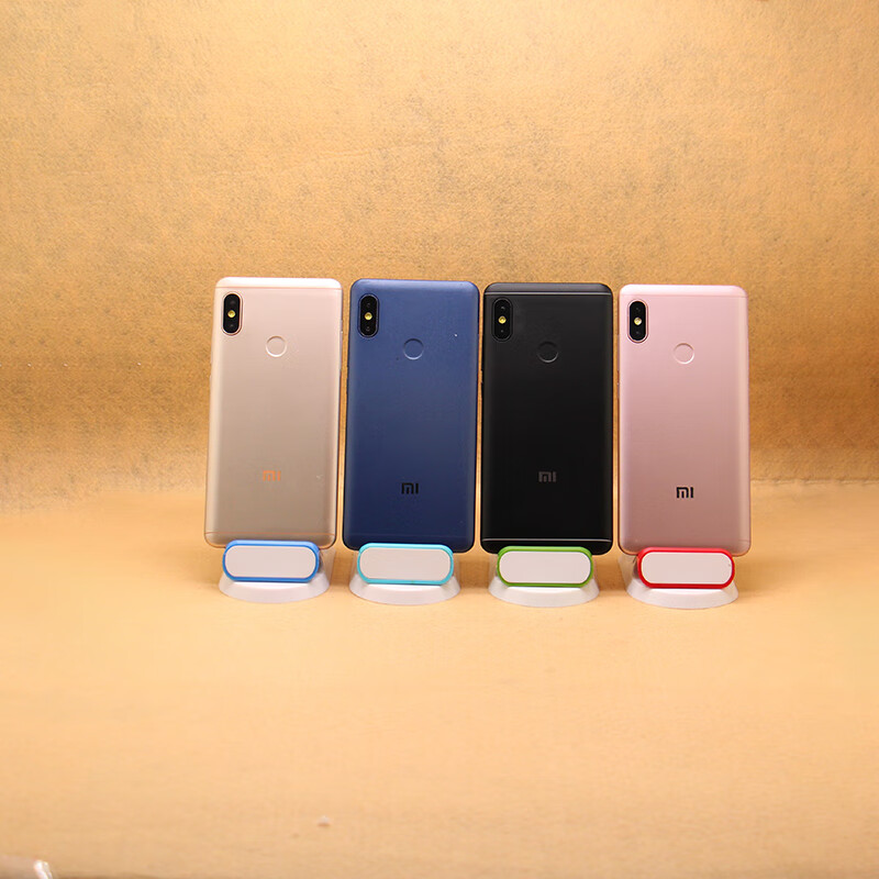 霸刚红米NOTE5/NOTE5A手机模型黑屏仿真样板机可亮屏震动 红米NOTE5玫瑰金黑屏壳