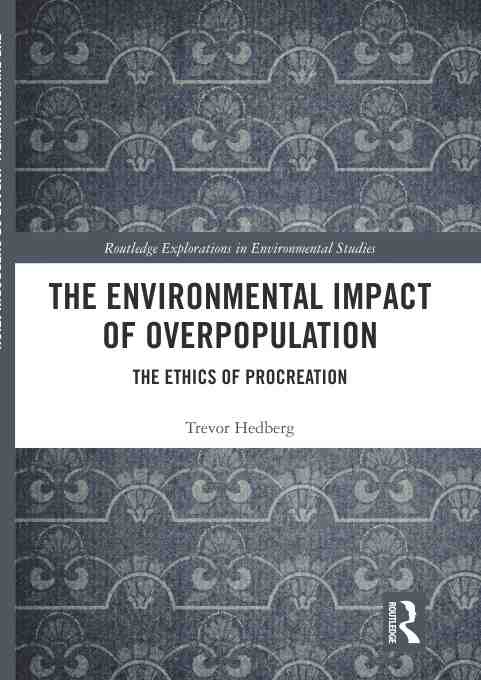 预售 按需印刷 the environmental impact of overpopulation