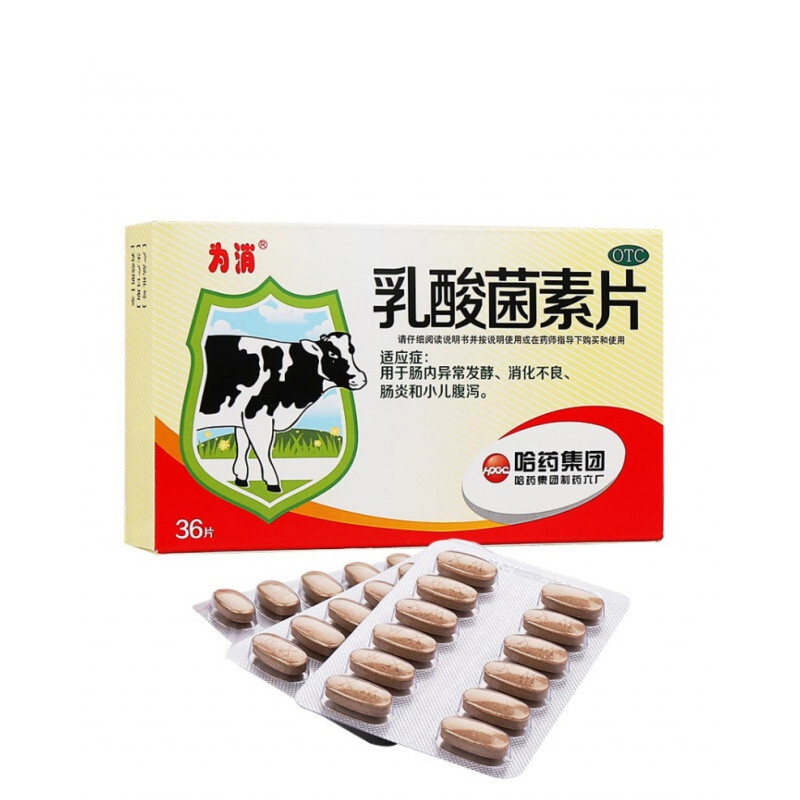 哈药 为消 乳酸菌素片0.