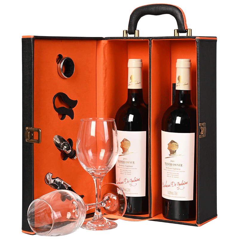 古拉尼城堡庄园主干红葡萄酒法国红酒礼盒原瓶进口波尔多aoc级750ml