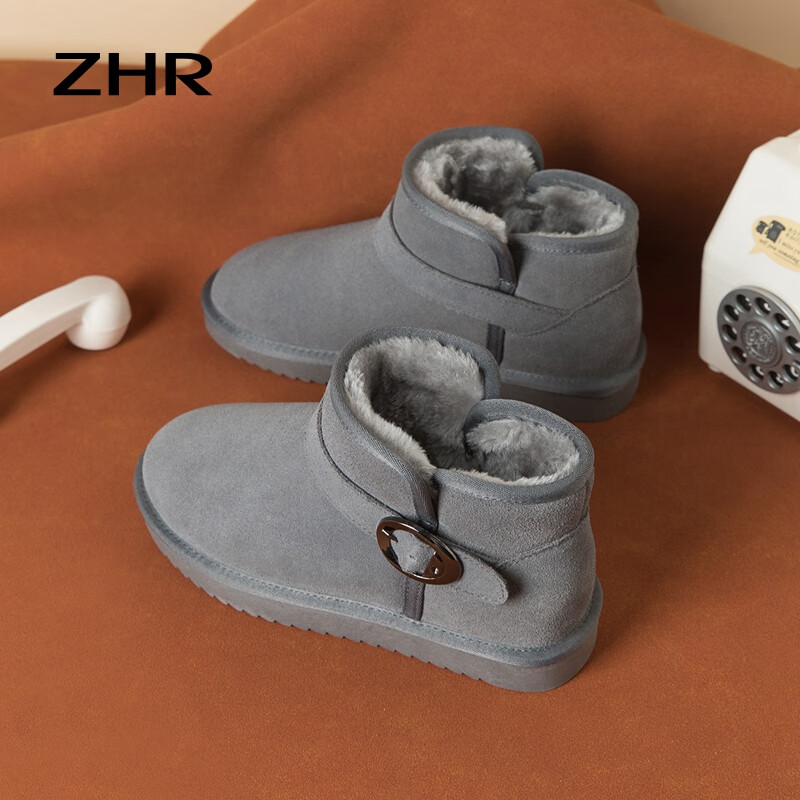 ���ڲ�����ZHR����ѩ��ѥŮ��Ͳ����ƽ�׶�ѥŮ�ٴ�ѥ�Ӳ��׻����޼Ӻ�ů��Ь ǳ��ɫ 38 98Ԫ