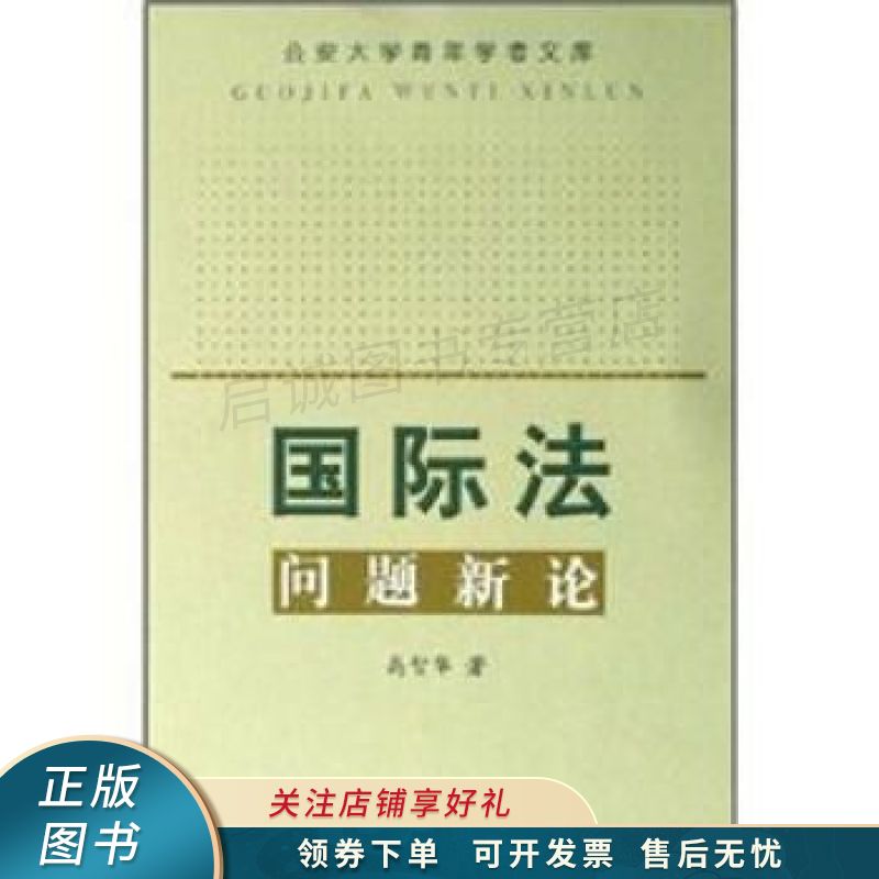 国际法问题新论 高智华