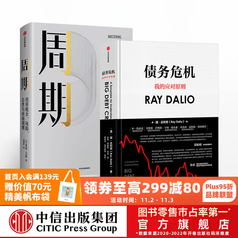 包邮 周期+债务危机 达利欧 RayDalio 霍华德马克斯 中信出版社高性价比高么？