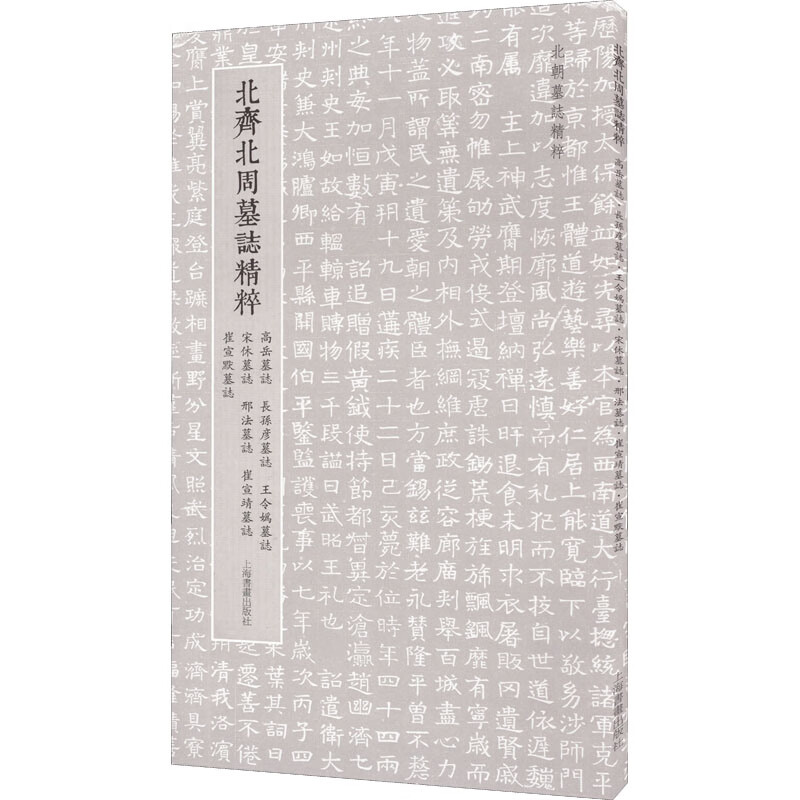 北齐北周墓志精粹 高岳墓志 长孙彦墓志 王令妫墓志 宋休墓志 邢法