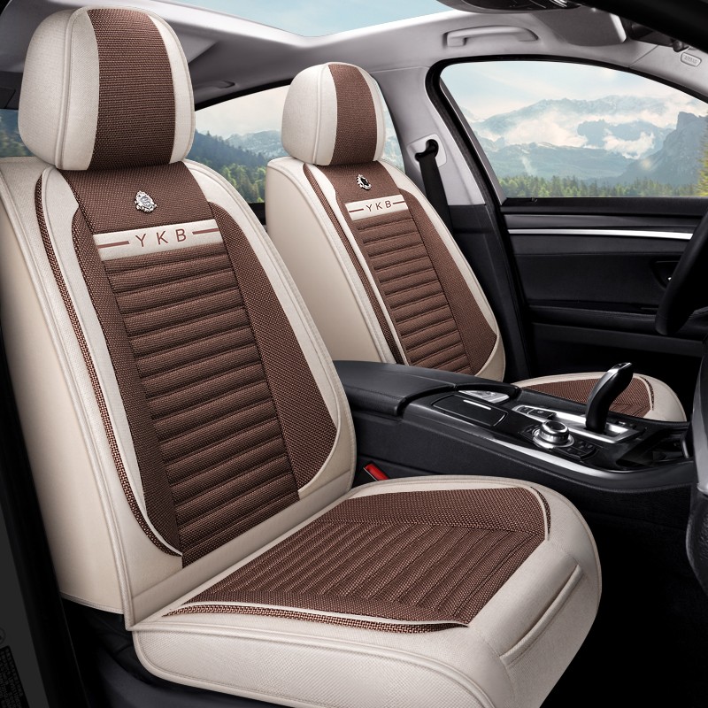 欧玛奴2019款别克新英朗excelle gt专用汽车座套冬季亚麻全包布艺坐垫