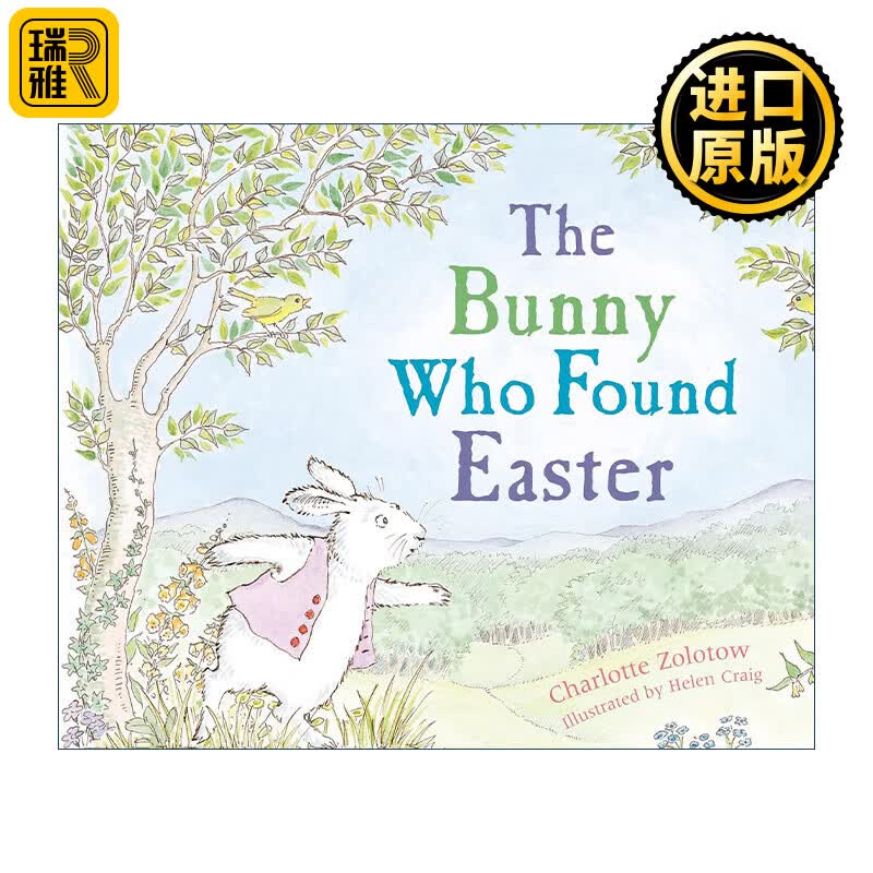 英文原版 发现复活节的兔子 the bunny who found easter 夏洛特左罗
