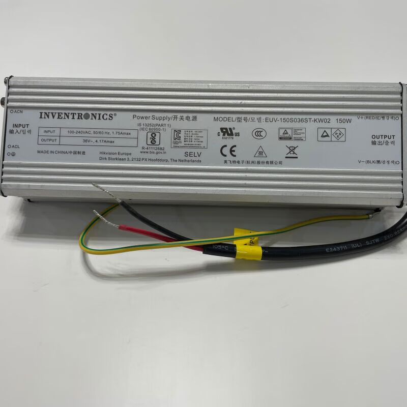 海康威视鹰眼球机36v直流电源英飞特euv-150s036st-kw02 36v4.17a