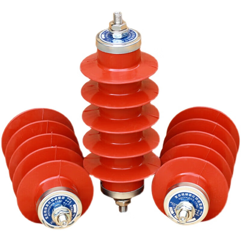 10kv高压配电型防雷避雷器yh/hy5ws-17/50户外硅橡胶一体式