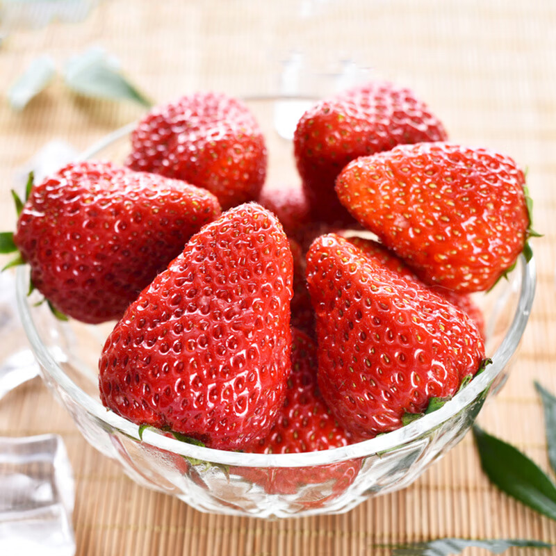 千园九味大凉山奶油草莓红颜99 新鲜水果草莓生鲜现摘发送女朋友礼物女生 【顺丰到家】彩箱送礼奶油草莓2盒特大果