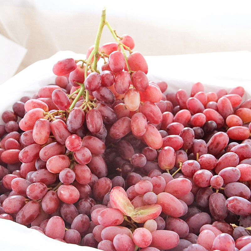 桃李村克伦生玻璃脆无籽葡萄提子整箱新鲜玻璃红提吐鲁番当季特产水果
