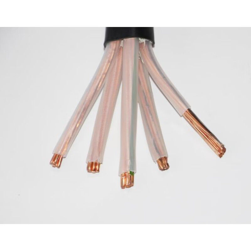 哩嗹啰嗹电缆yjv2345芯10162535平方户外抗老化铜线铜芯电线 2芯10