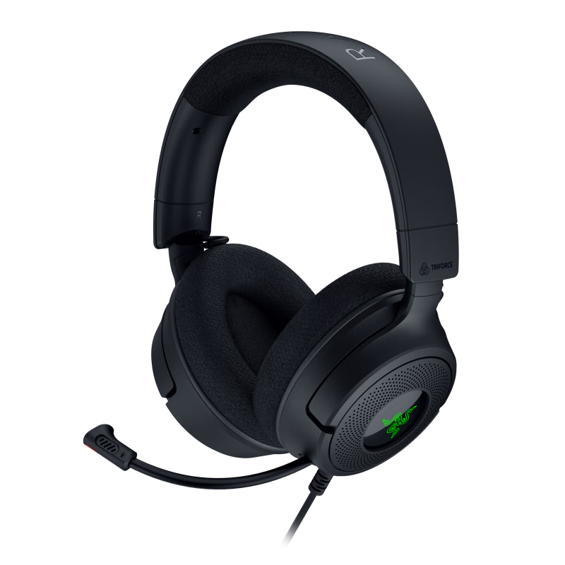 雷蛇（Razer）北海巨妖V4 X 有线头戴式电竞游戏耳机耳麦 跨平台兼容 7.1环绕音 黑神话游戏神器