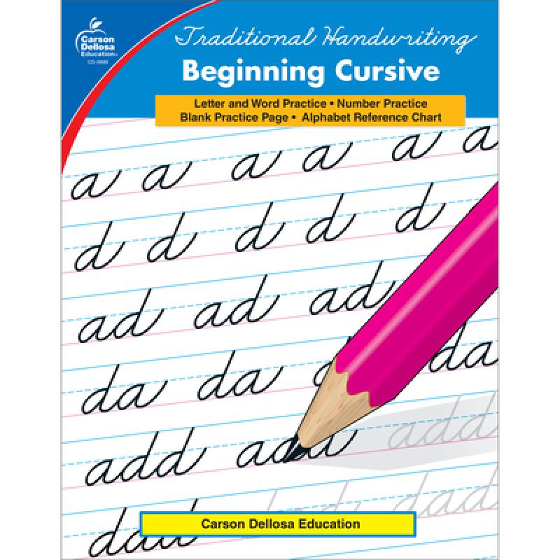 预订 Traditional Handwriting: Beginning Cursive, Grades 2 - 5