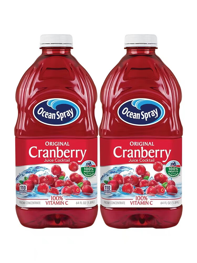 优鲜沛优鲜沛蔓越莓汁原味 ocean spray cranberry juice classic