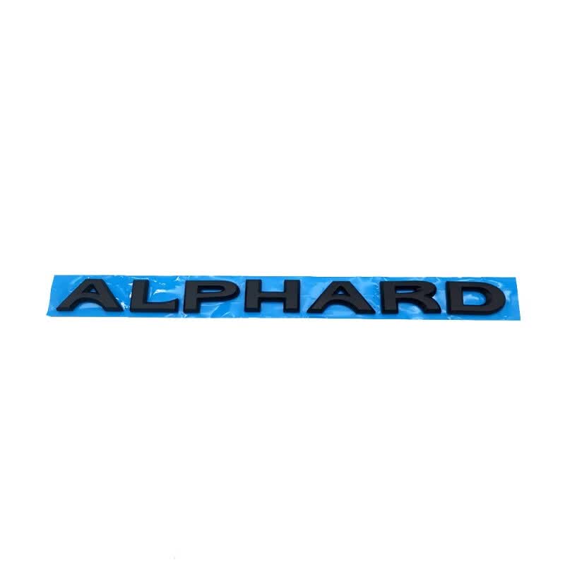 标跃(biao yue)适用埃尔法字母车标 阿尔法alphard英文尾门标改装
