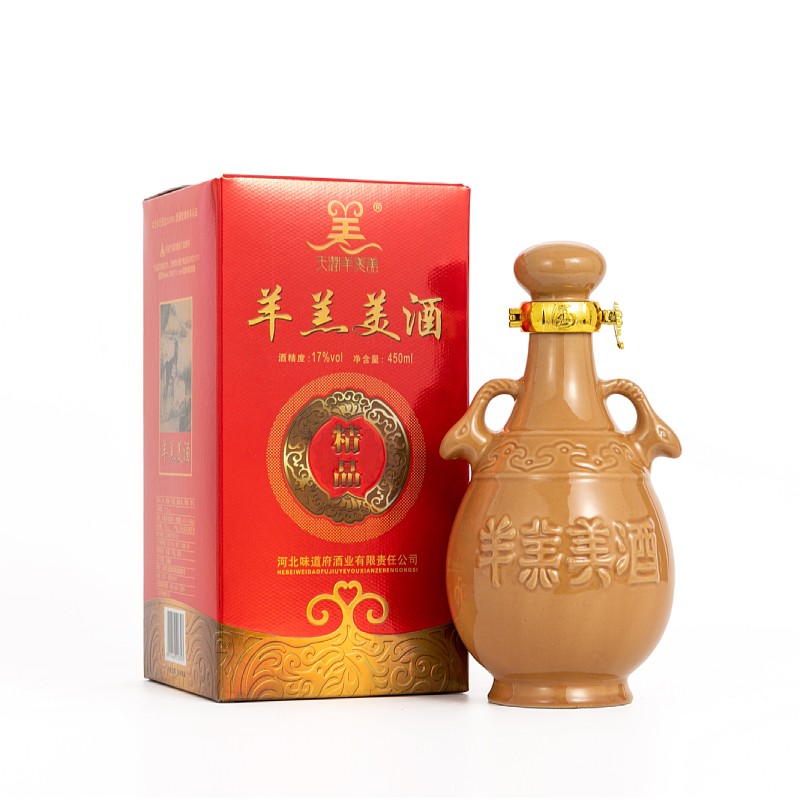 天润羊羔美酒 17度半甜型黄酒 嫩羊肉酿制历史文化名酒河北石家庄特产