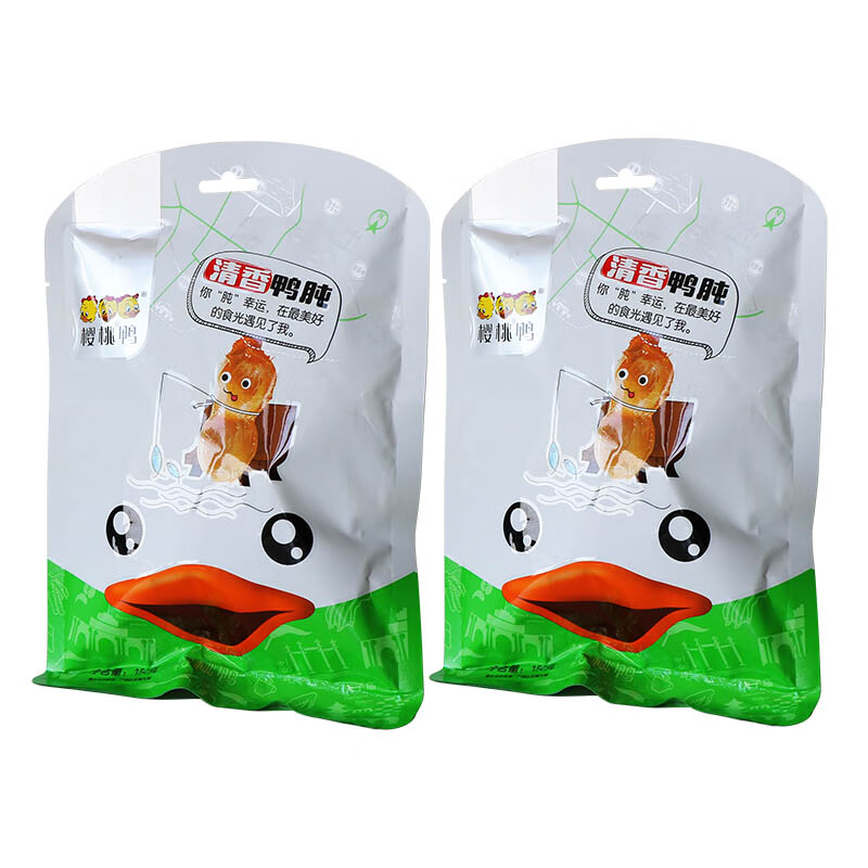 隽颜堂南京樱桃鸭美味清香卤鸭肫150g袋食熟食卤味速食鸭肫 清香鸭肫