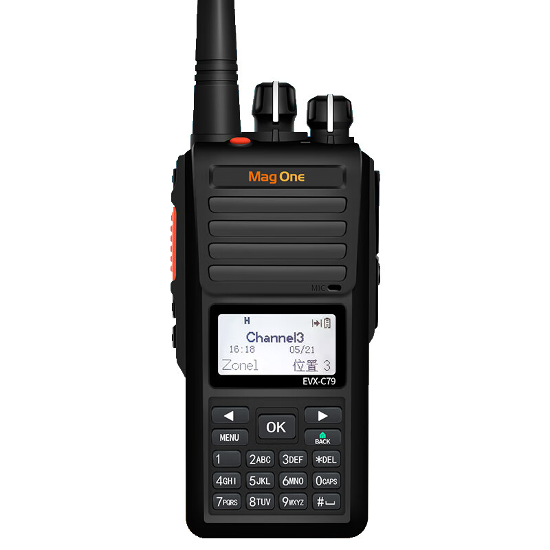 摩托罗拉(motorola) mag one c79 信道数1000个 300小时录音 数字