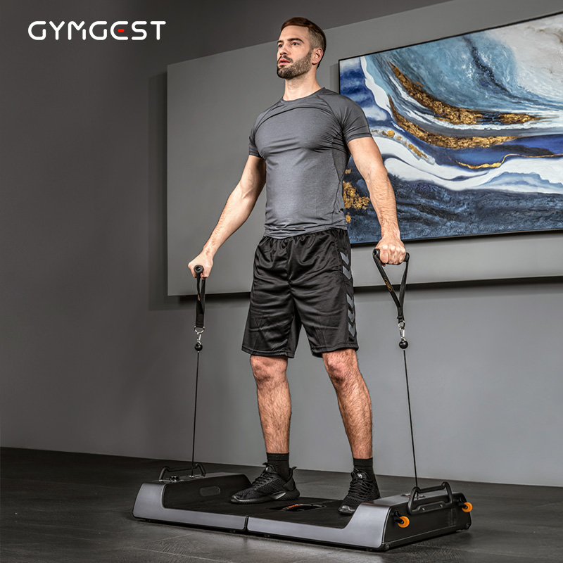GYMGEST力量站 多功能肌肉综合训练器 家用运动健身器材 深蹲卧推臂力辅助PS60 XL