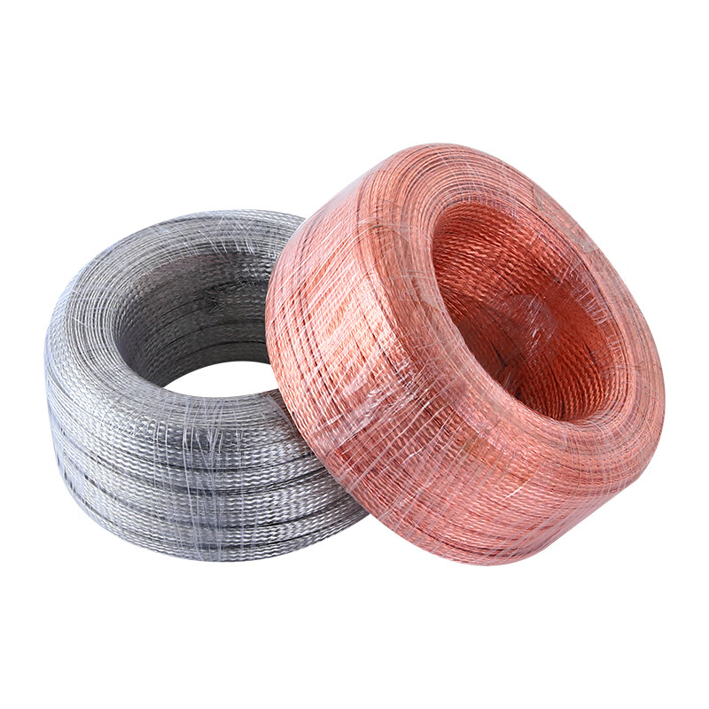 铜编织带接头软连接接地线导电线25平方镀锡铜 纯紫铜编织带厂家 国标