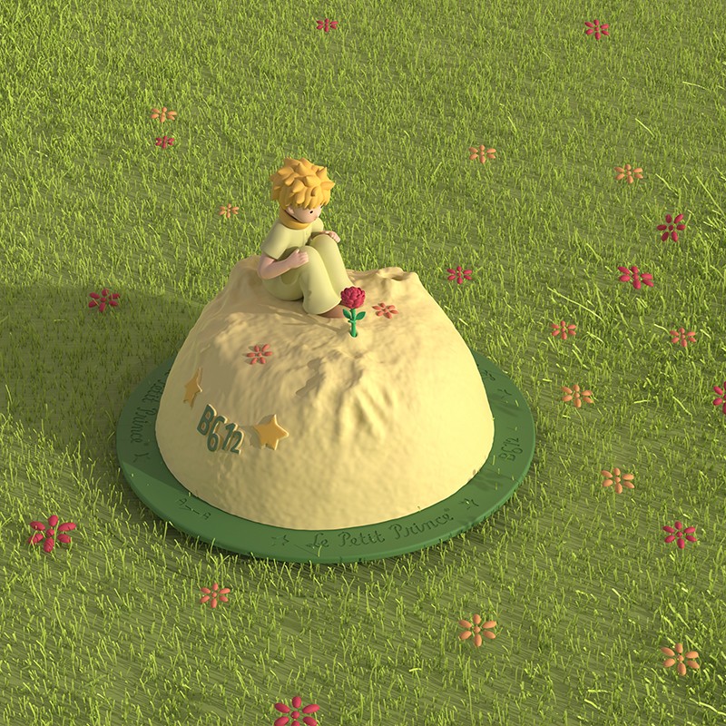 马克图布 小王子加湿器卧室办公室桌面小型迷你喷雾空气加湿器大容量生日礼物女生送闺蜜女友实用创意礼物 绿色