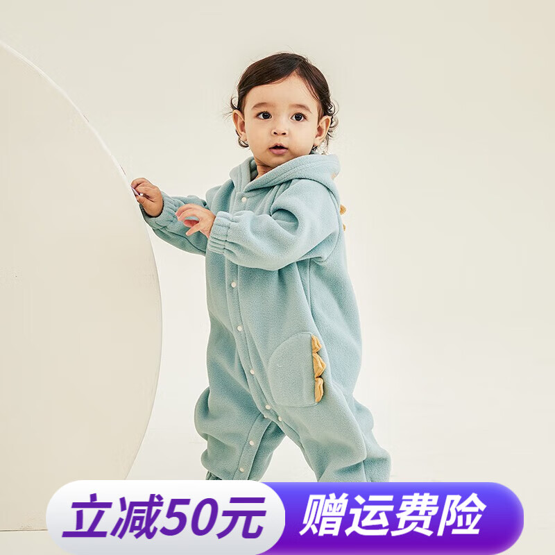 威尔贝鲁（WELLBER）婴幼儿衣服宝宝秋冬连体衣儿童哈衣爬服新生儿外穿包屁衣满月百天 小恐龙 90/52使用感如何?