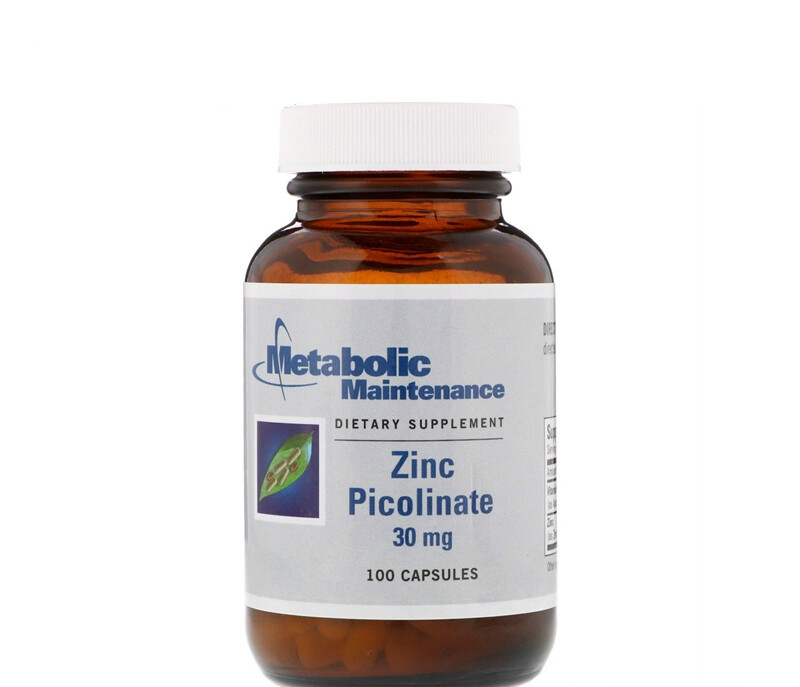 metabolicmaintenance 吡啶甲酸锌30毫克 100粒 糖缓焦虑