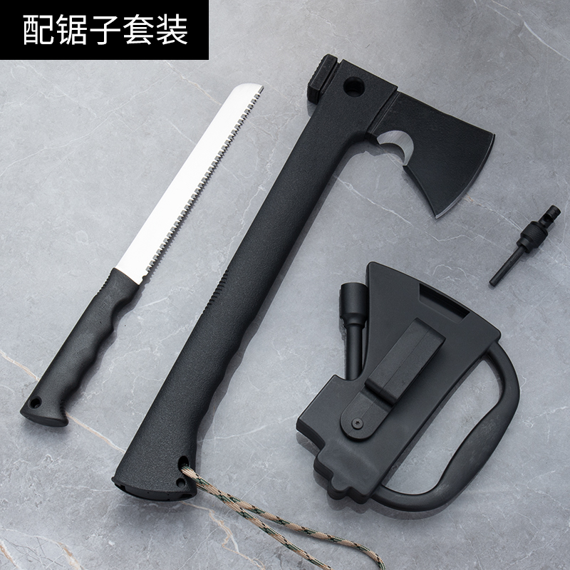 户外刀长款 户外多功能工兵斧战术斧头刀具防身户外斧野营手斧子用品