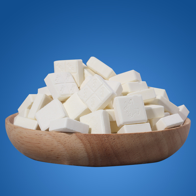 夯牛情 内蒙古特产 儿童奶糖奶片干吃奶贝原味无蔗糖牛奶贝散装 无