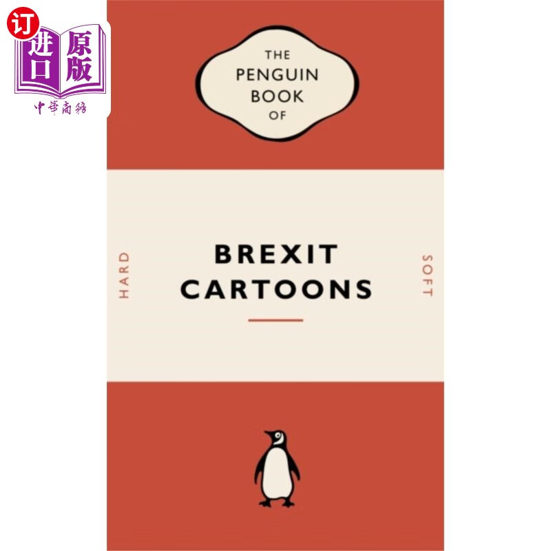 海外直订penguin book of brexit cartoons 企鹅脱欧漫画书