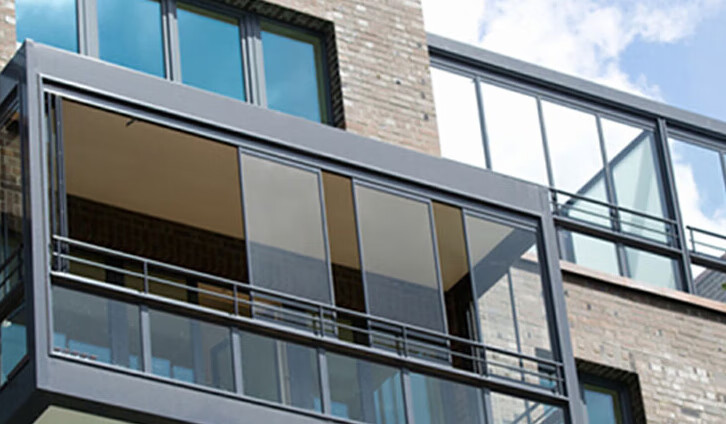 妙普乐阳台窗可拆卸 无锡有框/无框折叠全景封阳台窗户落地大玻璃窗