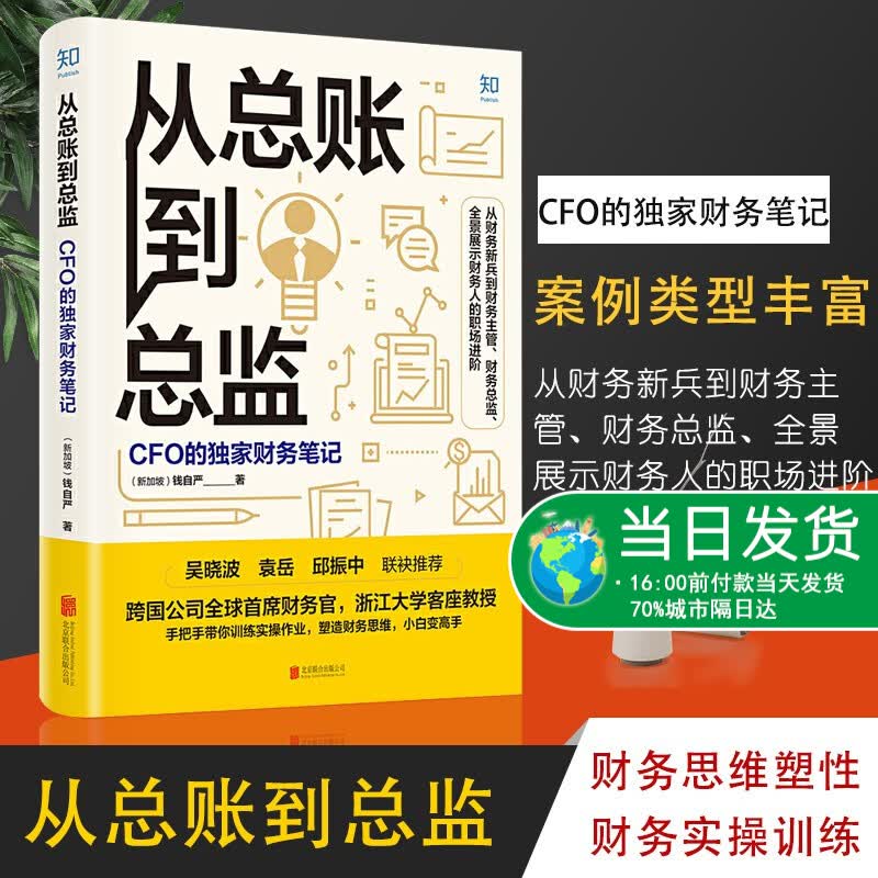 【特价清】从总账到总监(CFO的财务笔记)(精)