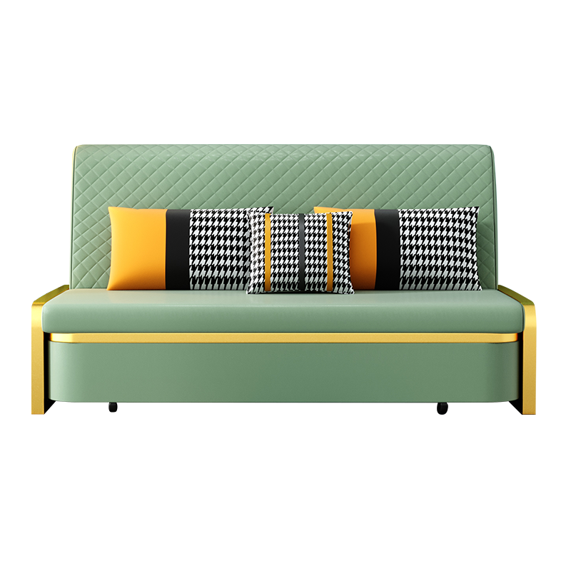 兰尼森 沙发床 现代简约卧室书房办公室午睡单双人阳台午休可折叠床家用伸缩沙发 科技布【乳胶款】(颜色请备注) 1.2米