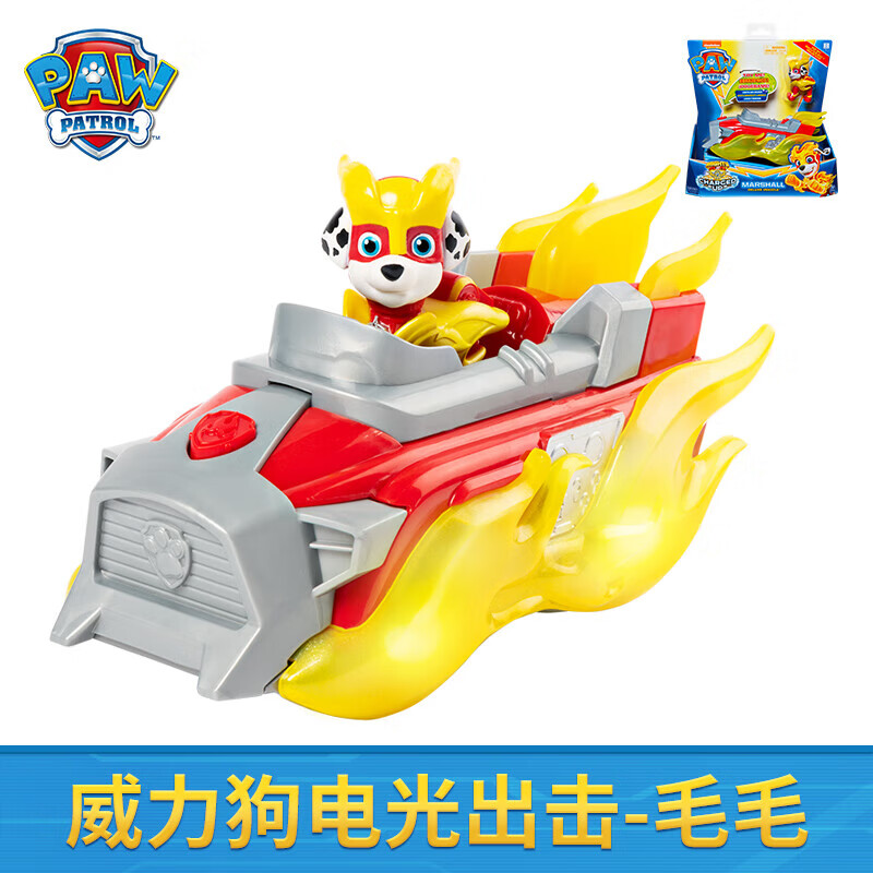 patrol)之超能电光出击狗狗救援车汪汪队立大功玩具电影同款 威力狗