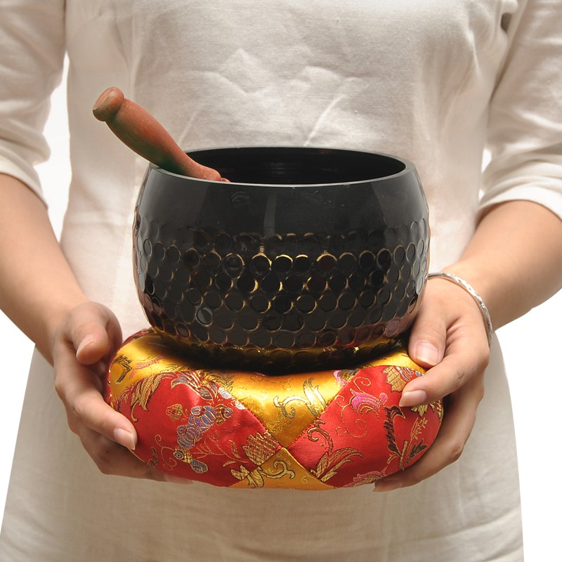 莲善堂黄铜日式精品铜磬佛家钵盂修行法器静心钵音疗钵佛音碗佛具佛教