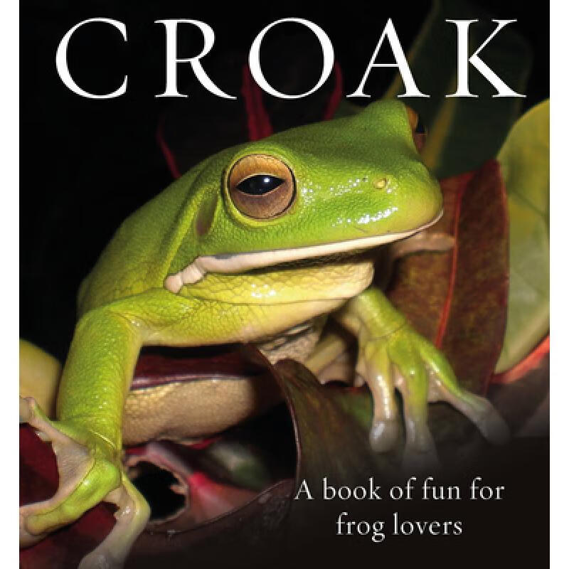 预订 croak: a book of fun for frog lovers