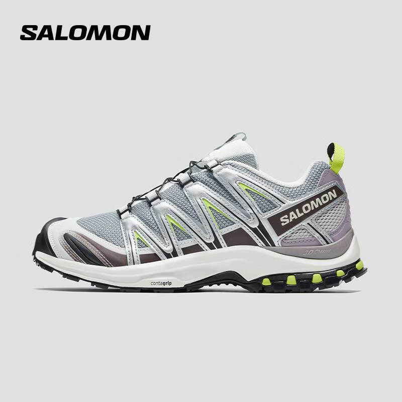 萨洛蒙（Salomon）男女款 城市轻户外舒适透气稳定支撑潮流穿搭运动鞋 XA PRO 3D 沙场灰 412322 38.5 (UK 5.5丨 38 2/ 3)